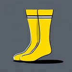 yellow socks image